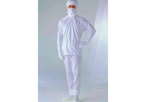 Anti-static Working Suit,5mm Stripe,White